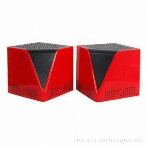 Mini USB Speakers, Can Work for 3.5 Audio Interface Products like MP3, Computers and Mobile Phone
